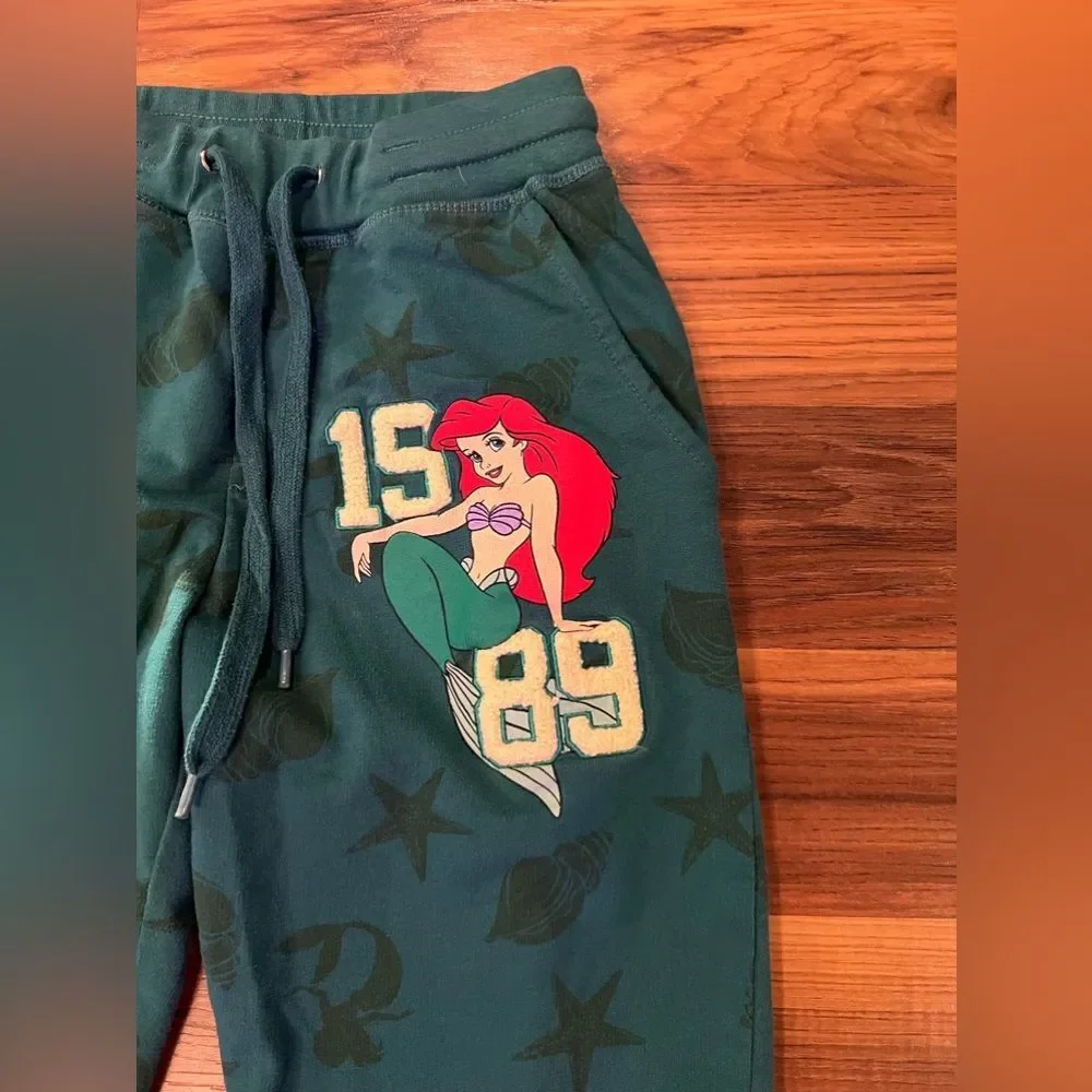 disney jogger Pants Kids Junior Teen Small little mermaid